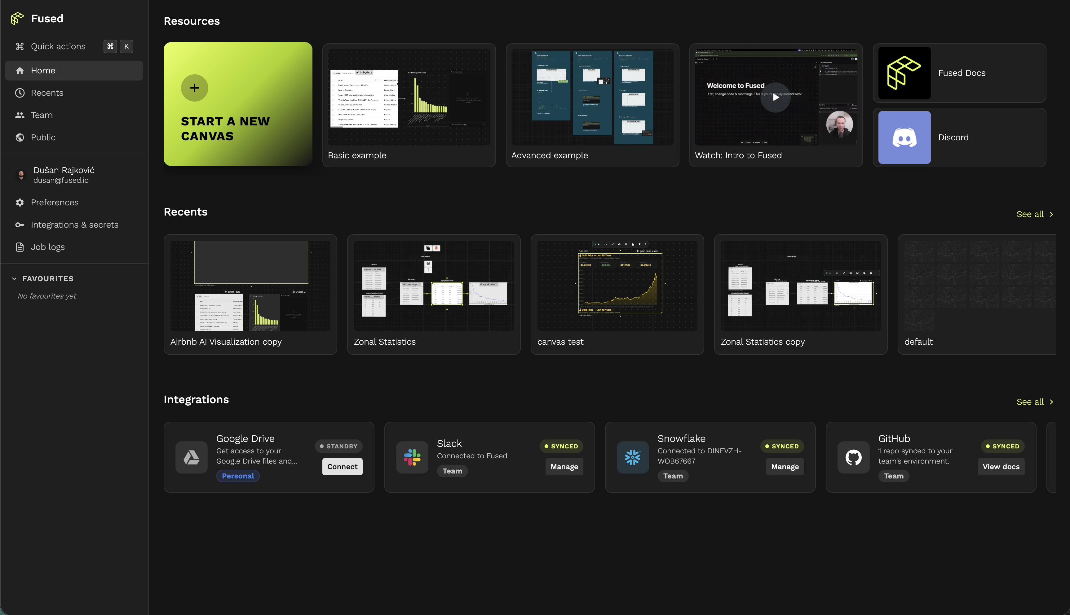 Canvas Catalog