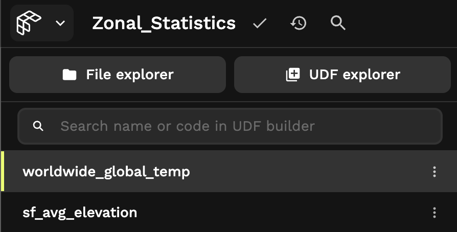 Add UDF Button