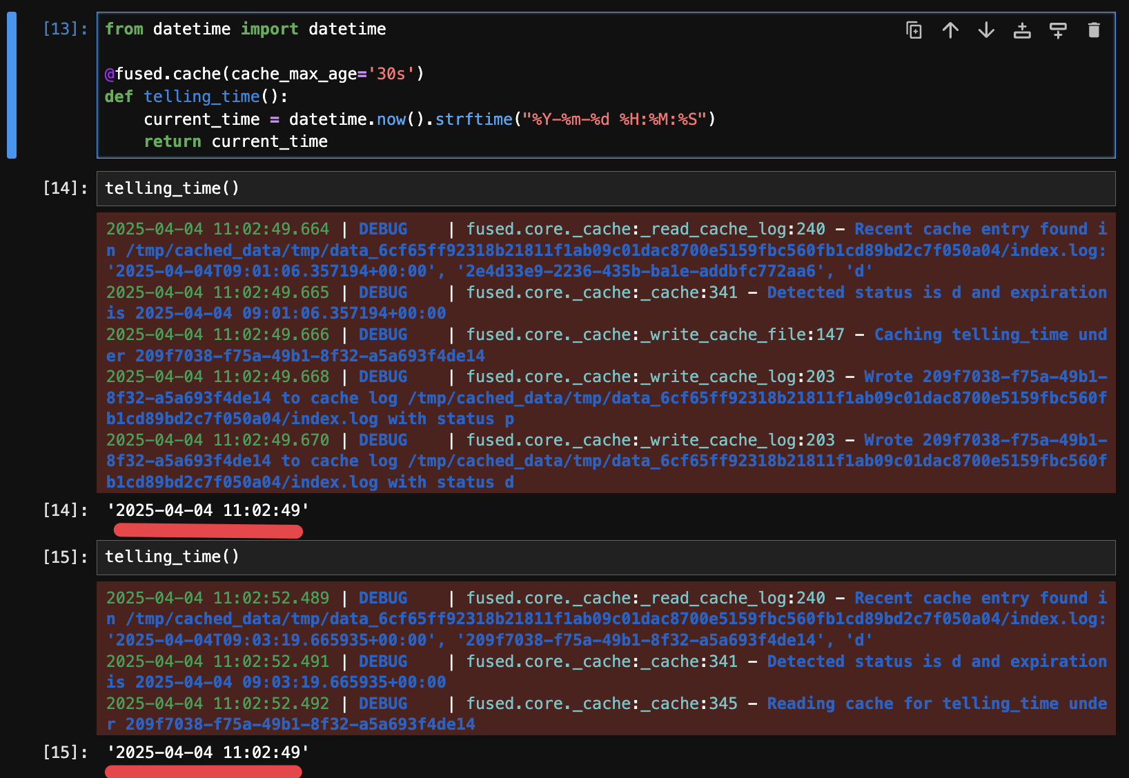 Fused_cache_function_locally