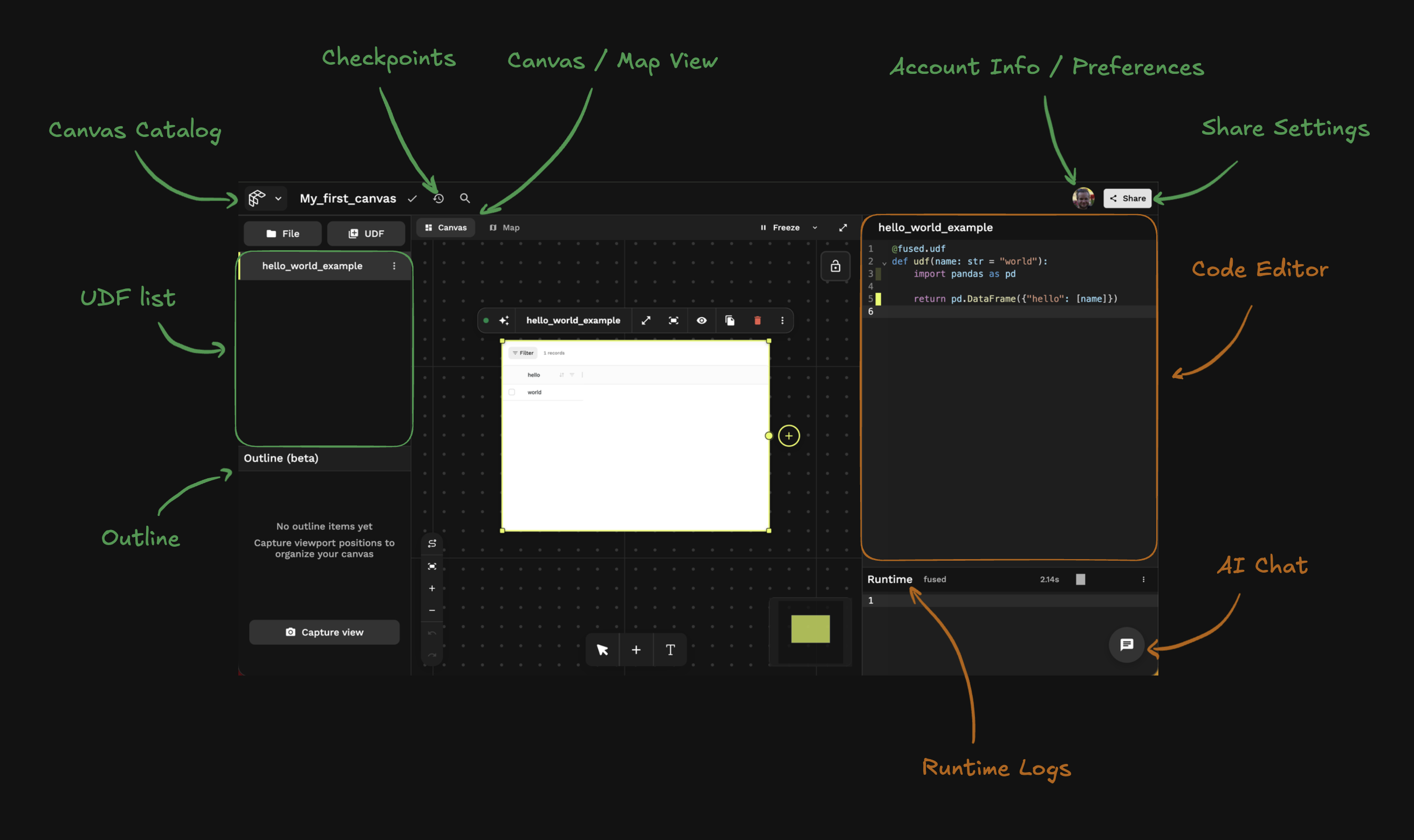 Workbench Preview