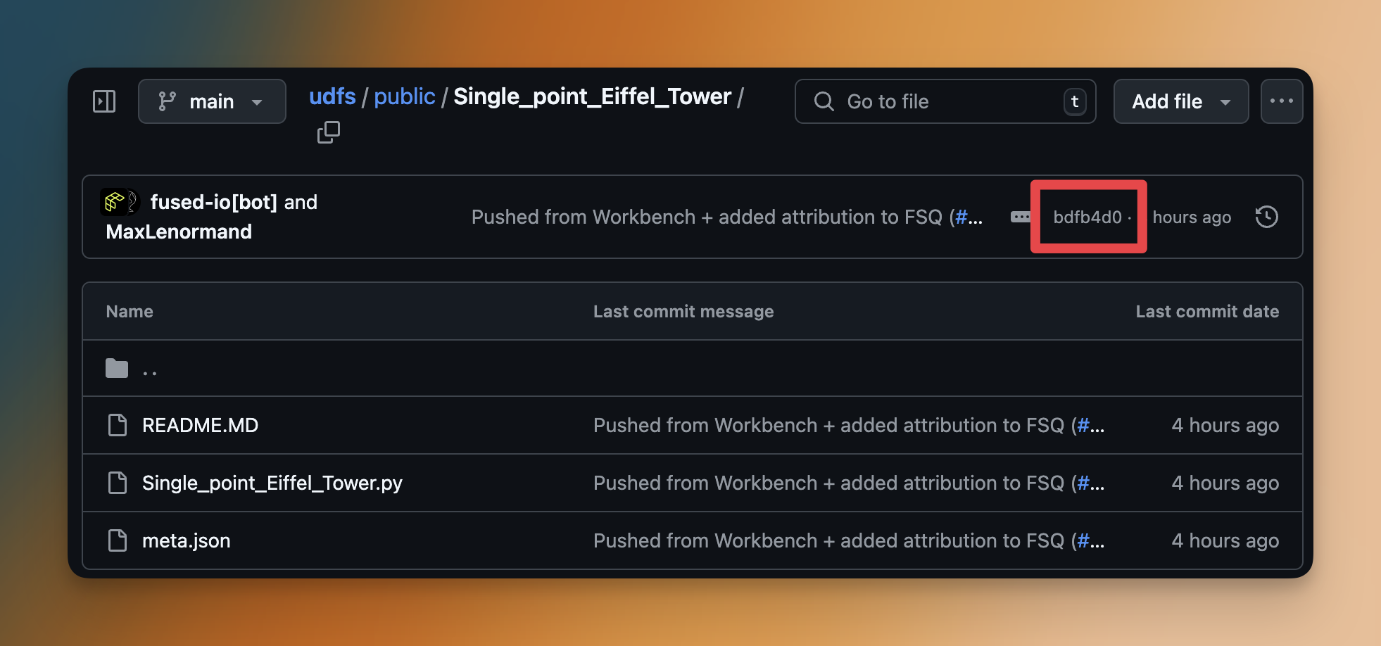 Running Hello World UDF